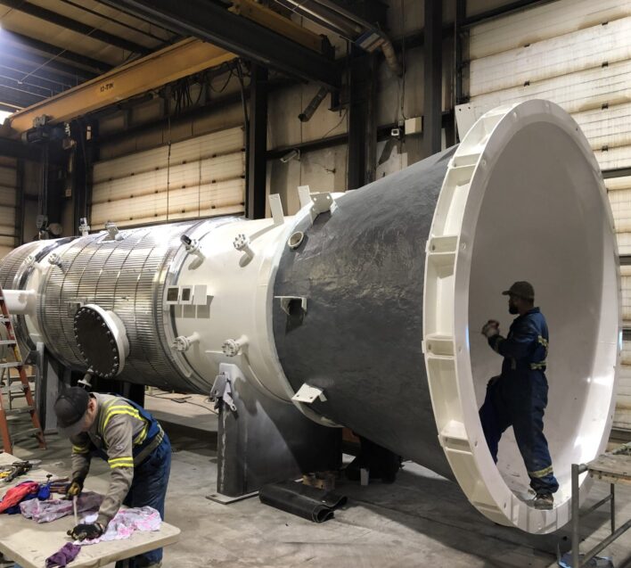 Gas Coalescer Final Mfg Phase